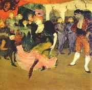 Marcelle Lender on stage, Henri De Toulouse-Lautrec